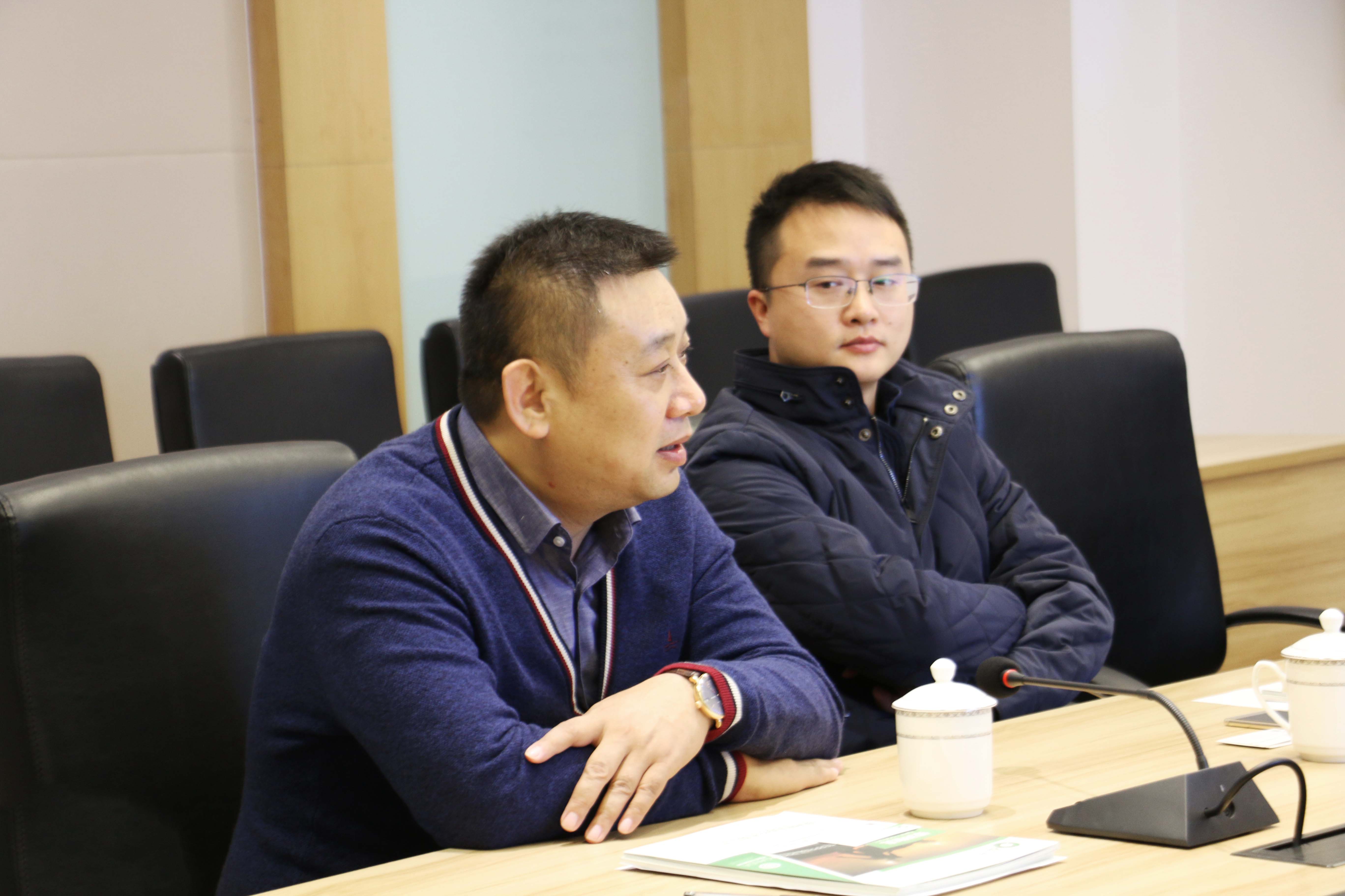 广西林业集团桂谷实业有限公司到我公司进行商务洽谈