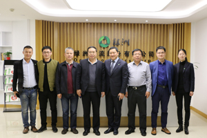 陕煤运销集团一行到绿洲物流参观考察