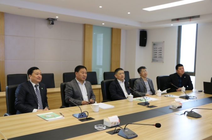 山东能源集团到我司参观考察