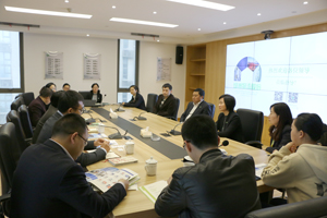 南通市商务局组织金融机构到绿洲物流调研