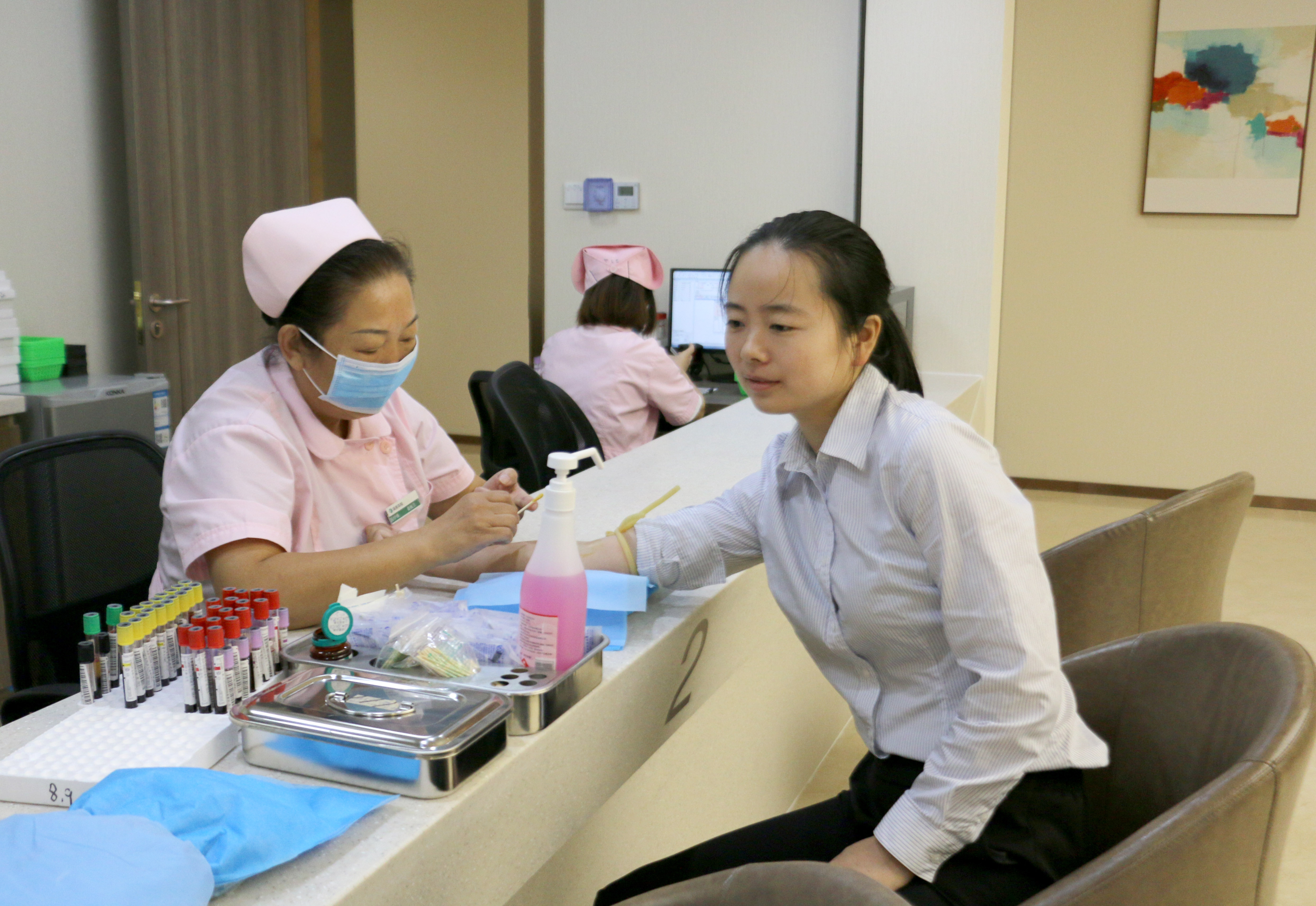 关爱员工，健康先行 ——绿洲物流组织职工进行健康体检