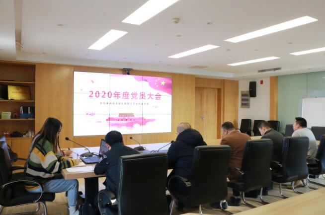 绿洲物流党支部召开2020年度党员大会
