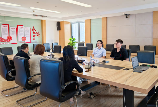 绿洲物流公司：与江苏国信秦港港务有限公司开展座谈交流